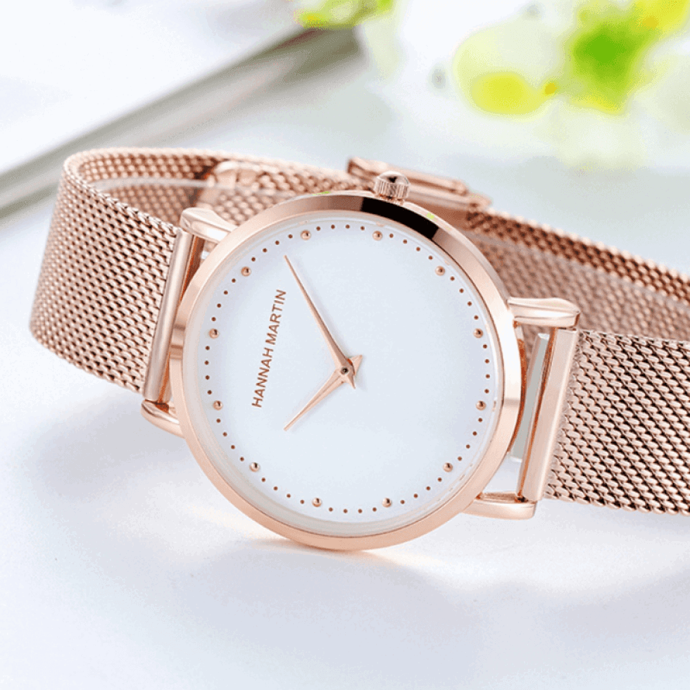 Relógio Hannah Martin Feminino Com Bracelete Relo+Brac Hm - 04