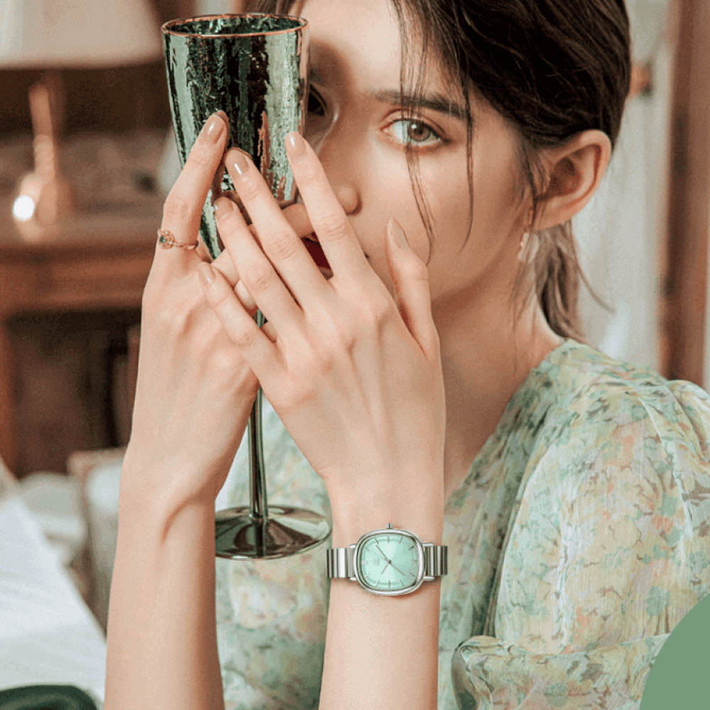 Relógio Feminino Prata - Mint Elegance