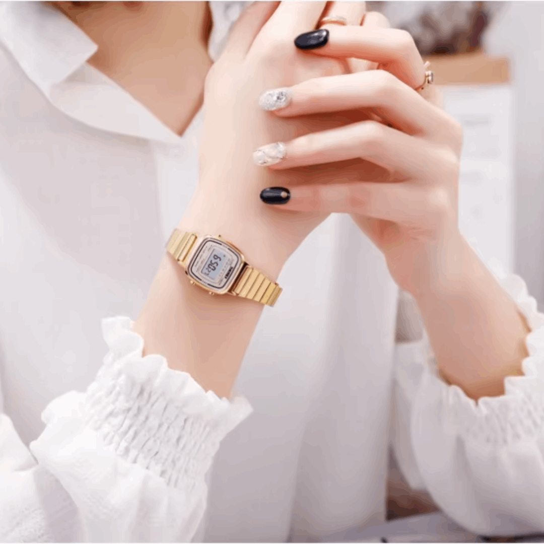 Relógio Feminino Digital Pequeno - Aurora