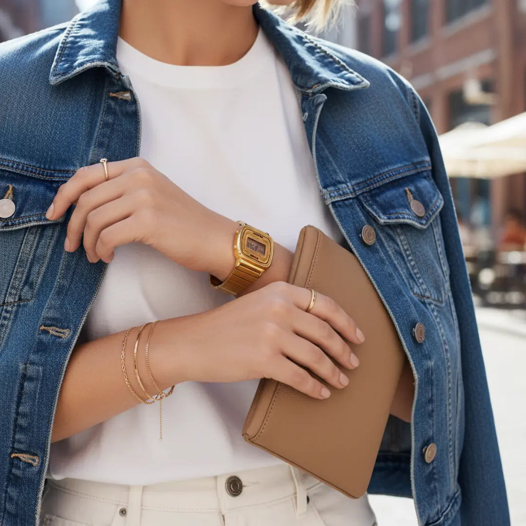 Relógio Feminino Digital Pequeno - Aurora