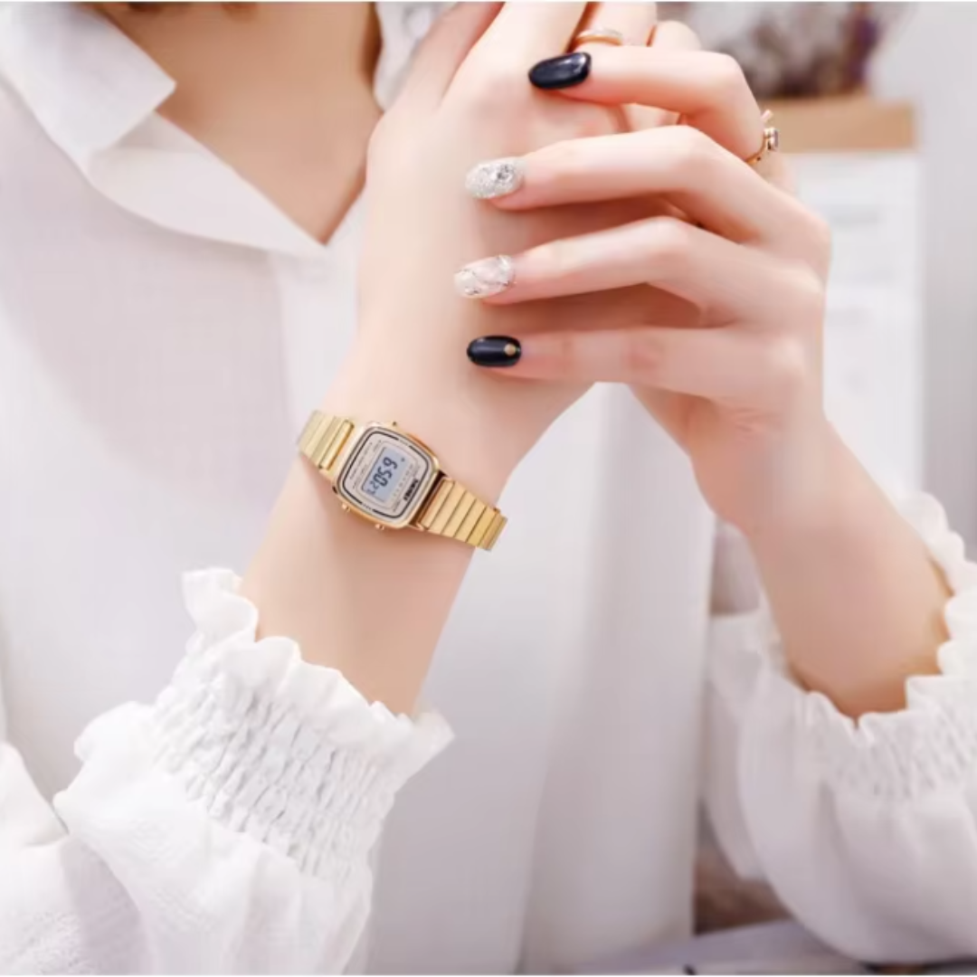 Relógio Feminino Digital Pequeno - Aurora