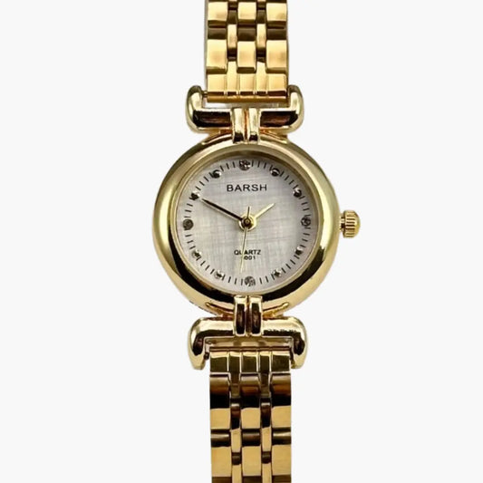 Relógio Feminino Pequeno Dourado - Mini Éclat