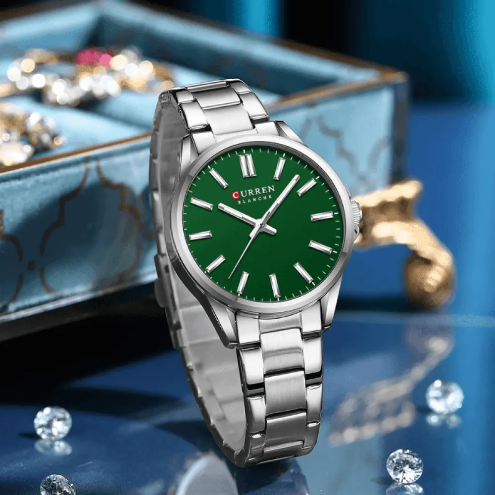 Relógio Curren Feminino Aço Inoxidável - 03