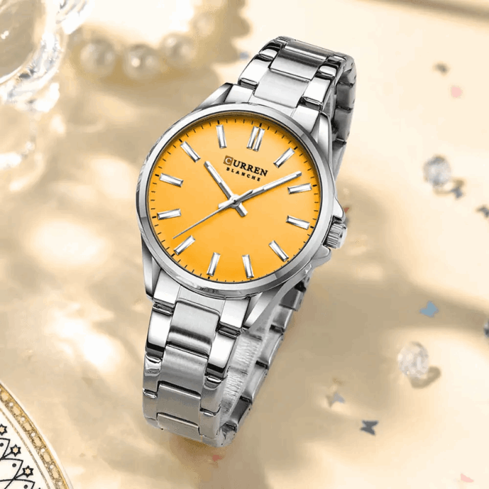 Relógio Curren Feminino Aço Inoxidável - 03