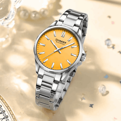 Relógio Curren Feminino Aço Inoxidável - 03