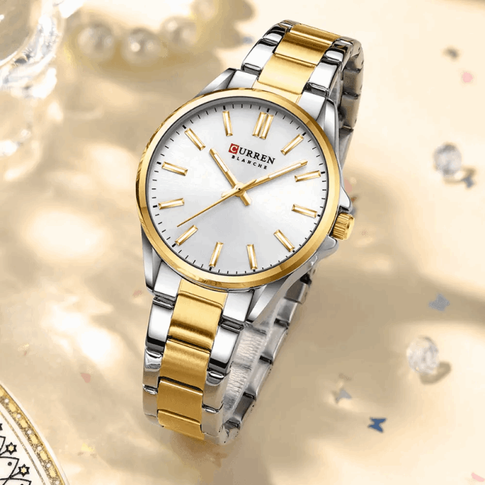 Relógio Curren Feminino Aço Inoxidável - 03