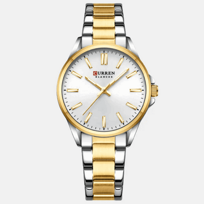 Relógio Curren Feminino Aço Inoxidável Gold - 03