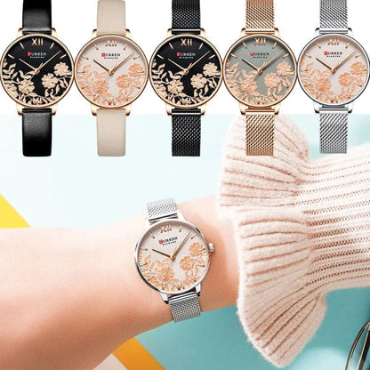 Relógio Feminino Curren Flowers - 04