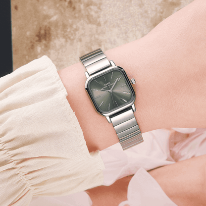 Relógio Feminino Quadrado Minimalista Ibso - 01