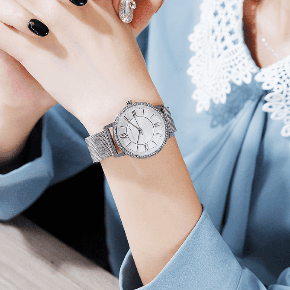 Relógio Hannah Martin Feminino Com Bracelete Relo+ Brac -Hm - 03