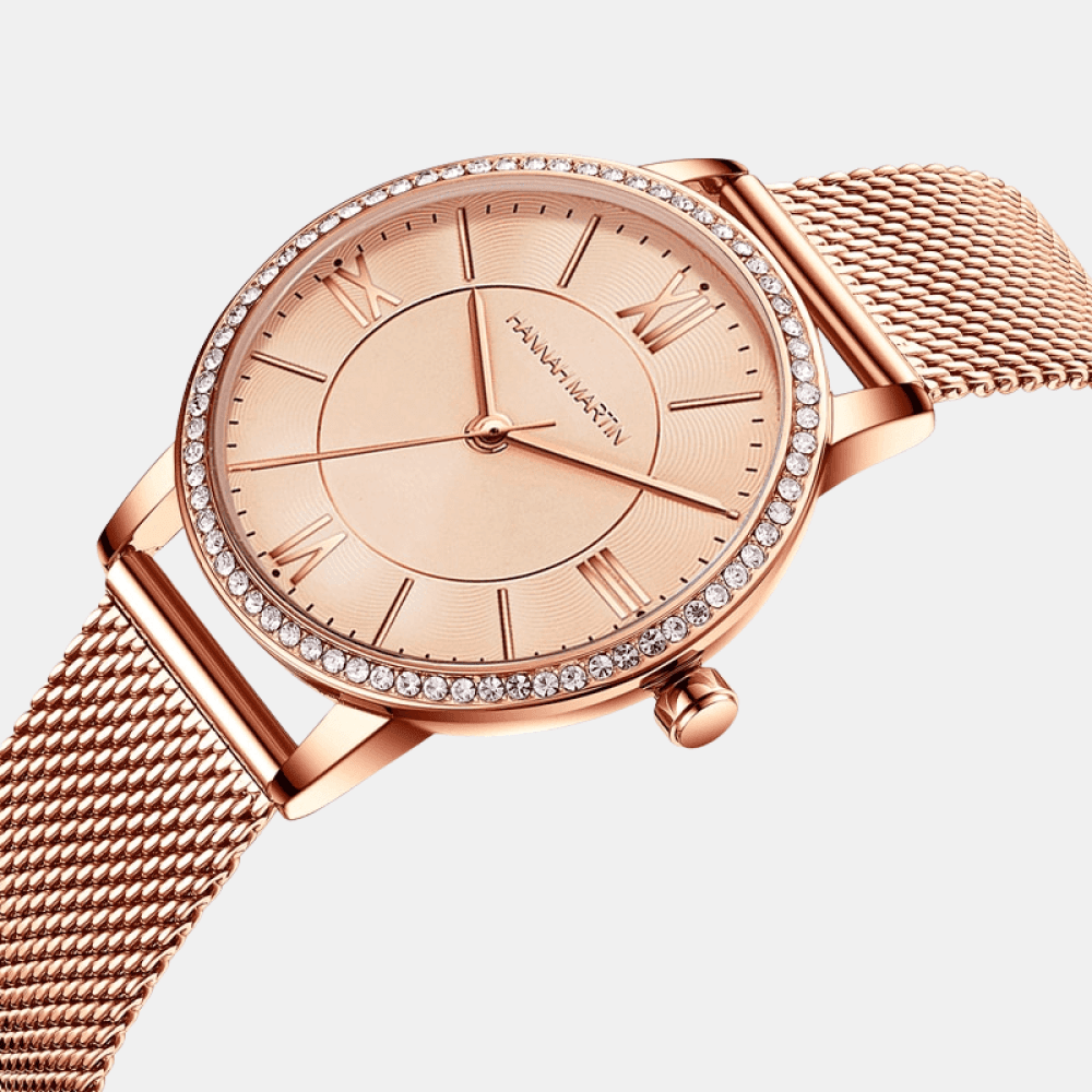 Relógio Hannah Martin Feminino Com Bracelete Relo+ Brac -Hm - 03