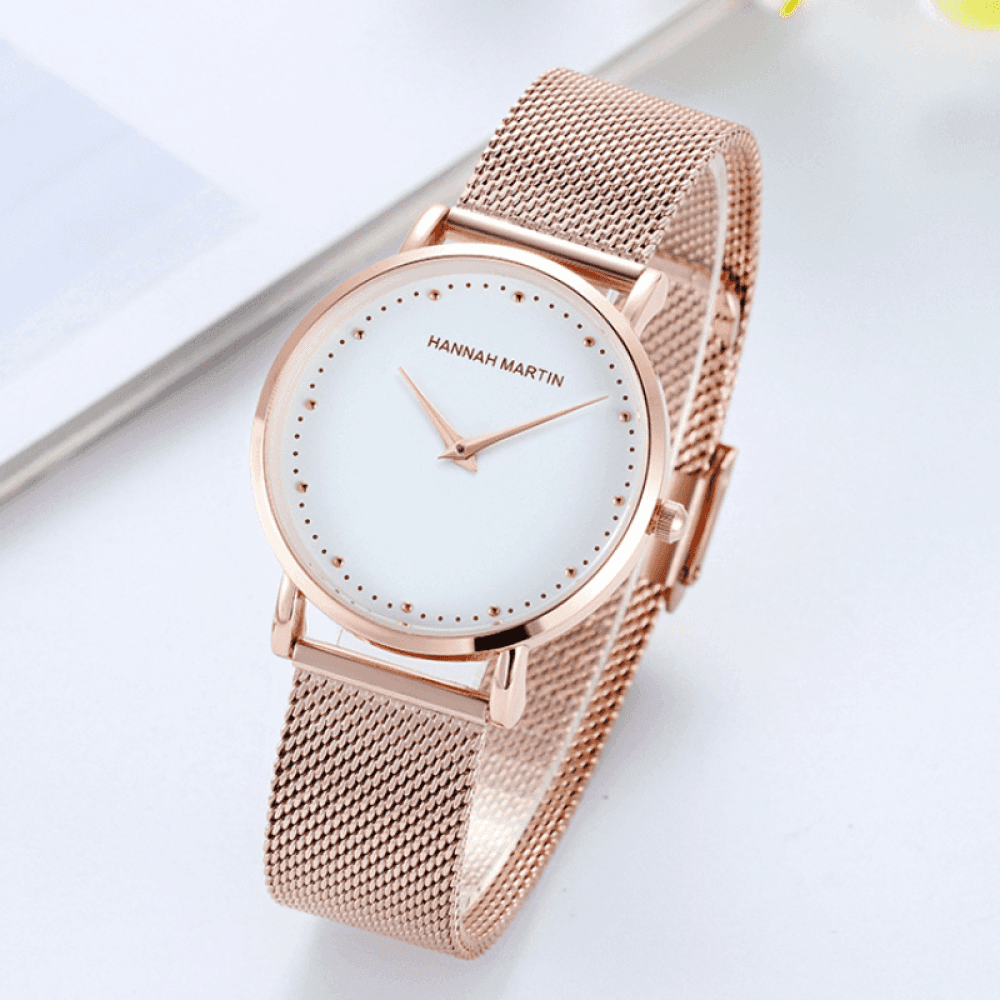 Relógio Hannah Martin Feminino Com Bracelete Relo+Brac Hm - 04