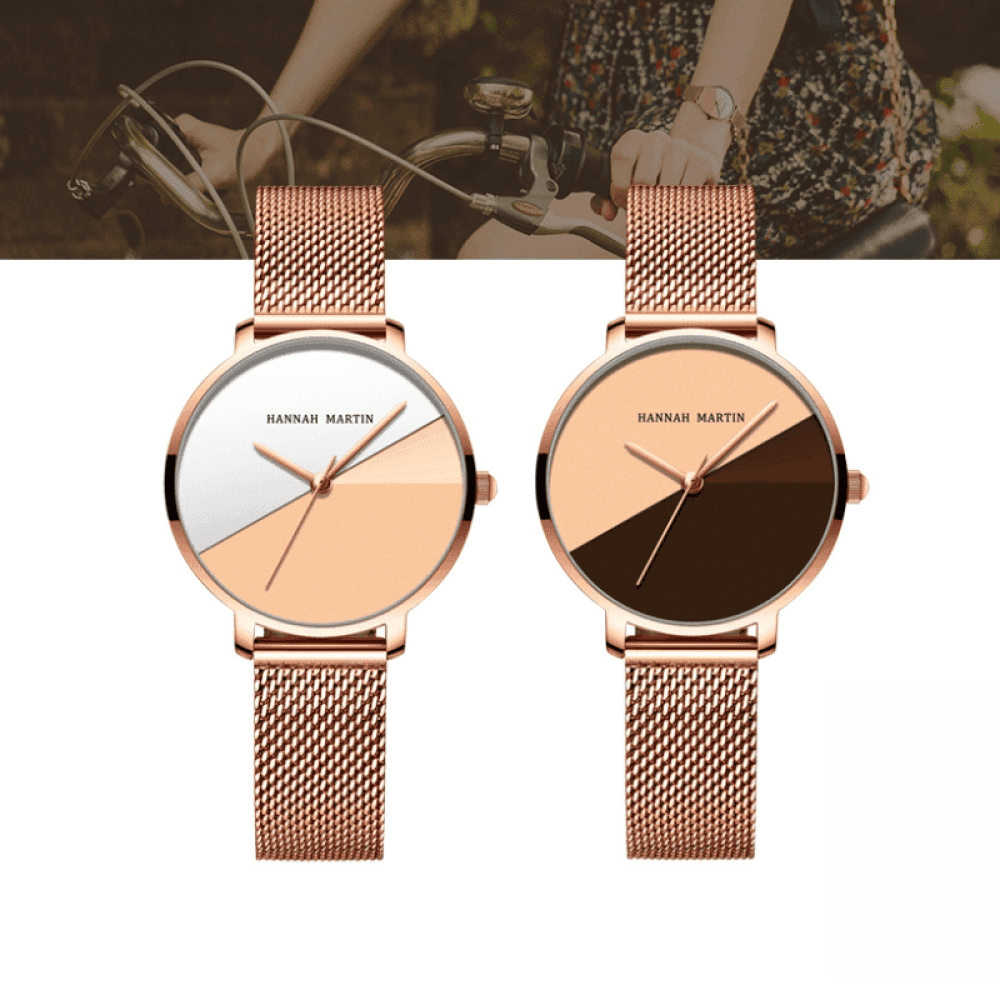 Relógio Hannah Martin Feminino Com Bracelete Relo+Brac - Hm 05