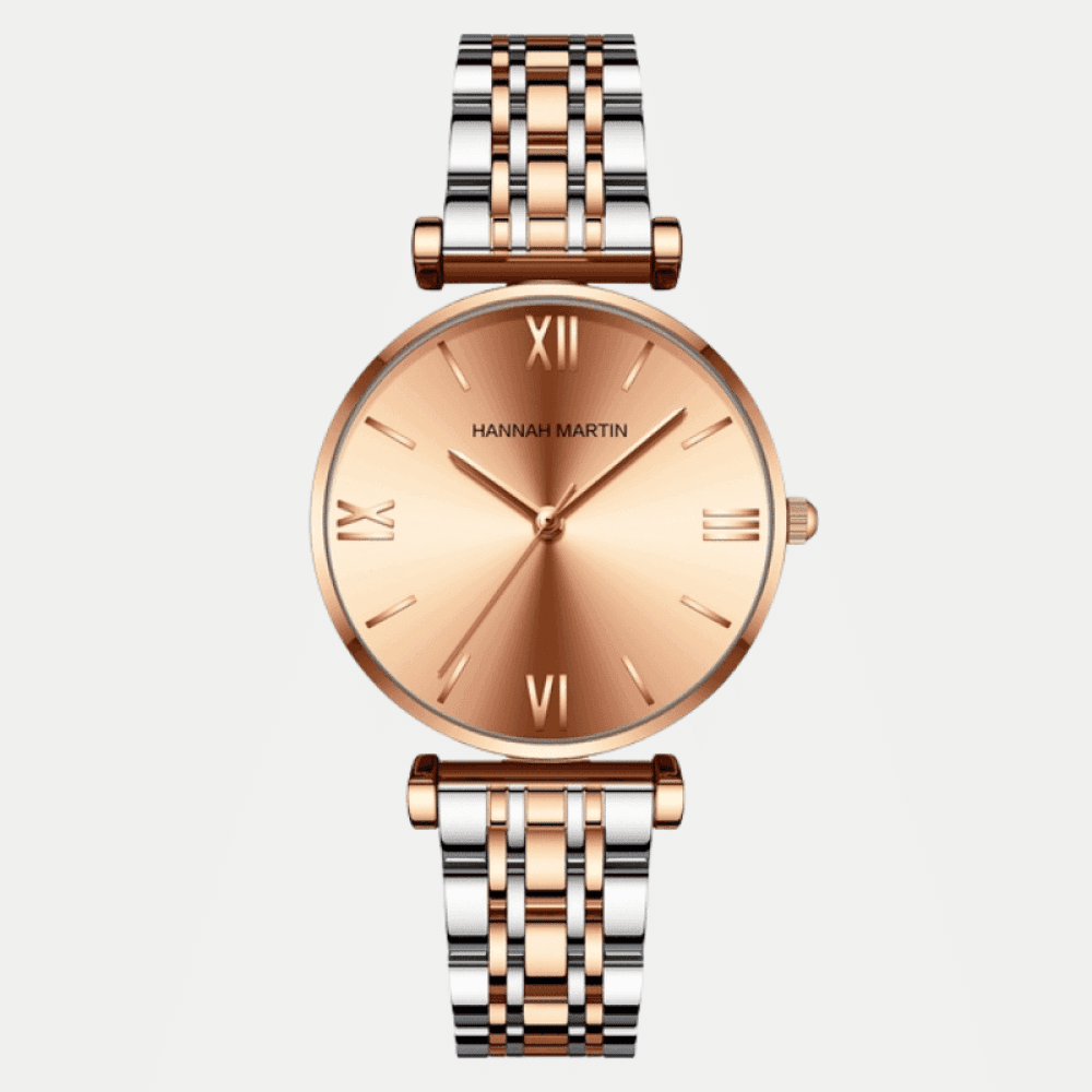 Relógio Hannah Martin Feminino Elegance Bronze 2 Hm - 07