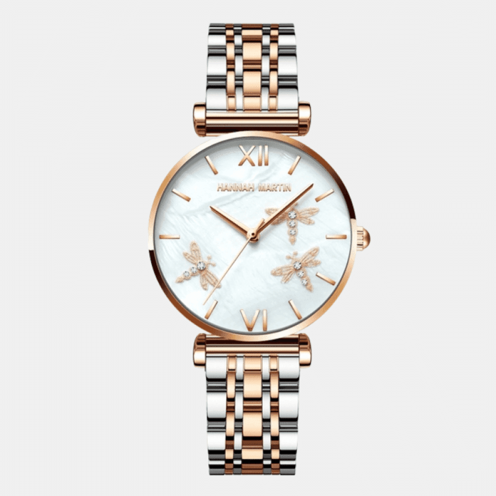 Relógio Hannah Martin Feminino Elegance Dourado 1 Hm - 07