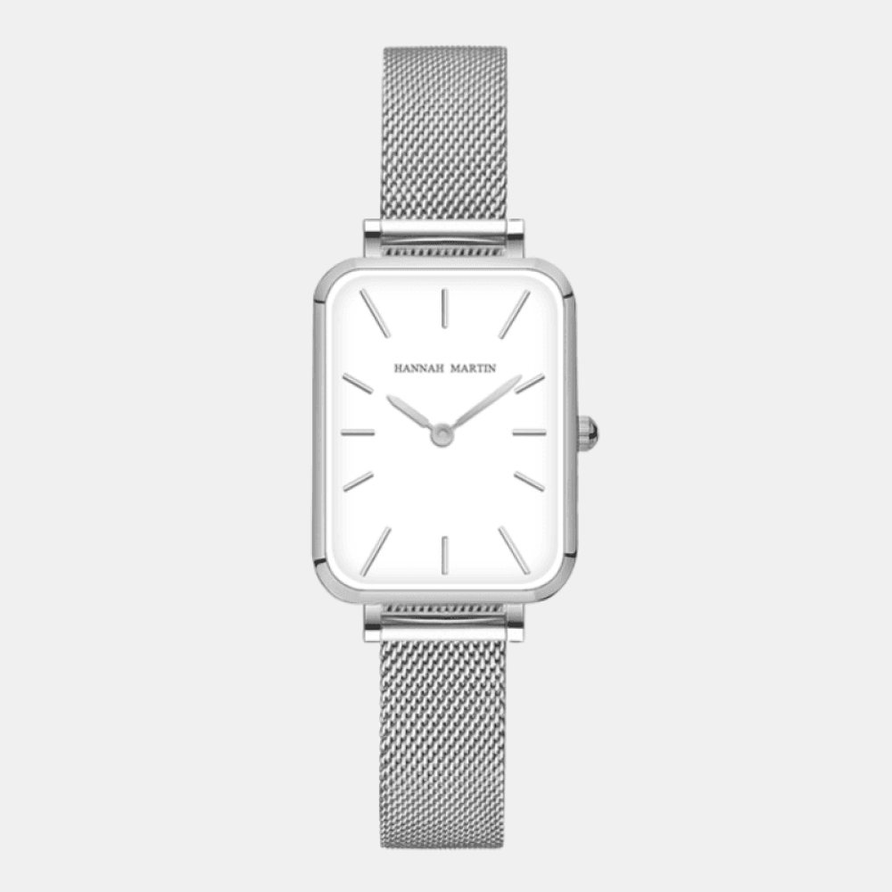 Relógio Hannah Martin Feminino Prata Hm - 02