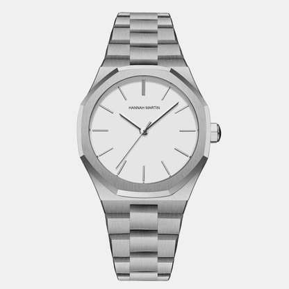 Relógio Hannah Martin Feminino Prata Hm - 09