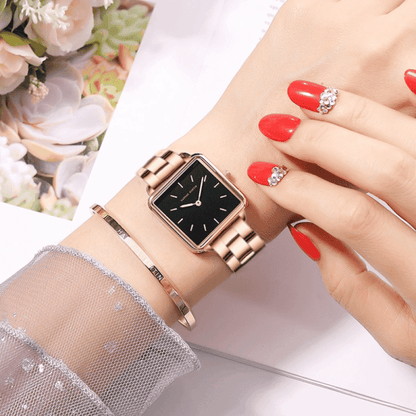 Relógio Hannah Martin Feminino Quadrado Hm - 12