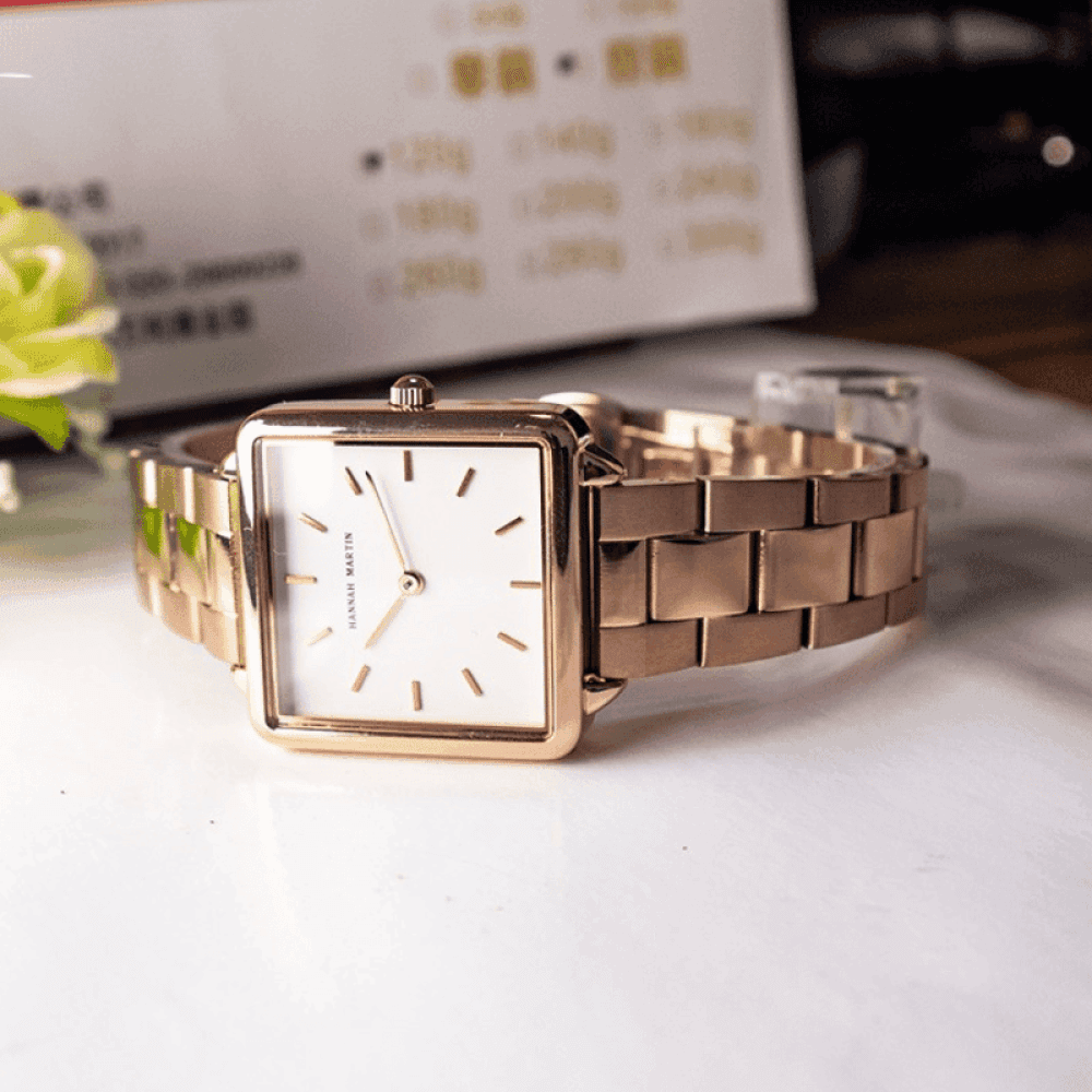 Relógio Hannah Martin Feminino Quadrado Hm - 12