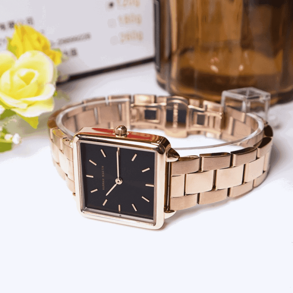 Relógio Hannah Martin Feminino Quadrado Hm - 12