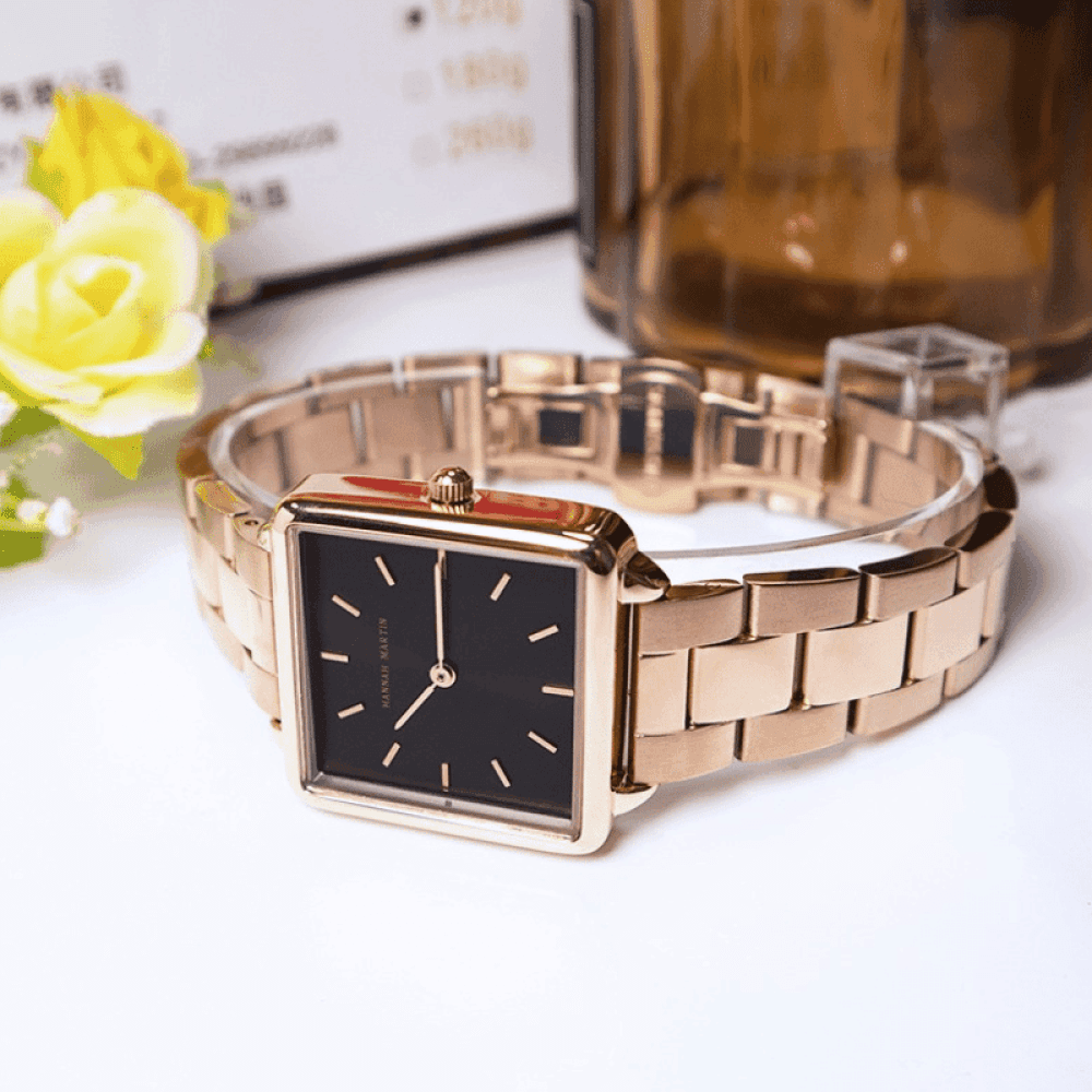 Relógio Hannah Martin Feminino Quadrado Hm - 12