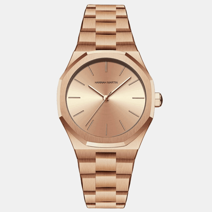 Relógio Hannah Martin Feminino Rose Gold Hm - 09