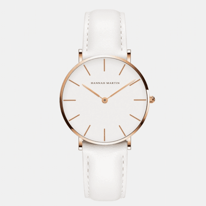 Relógio Hannah Martin Feminino Simple Branco Hm - 16