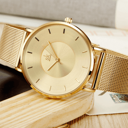 Relógio Shengke Feminino Classic Sk - 07
