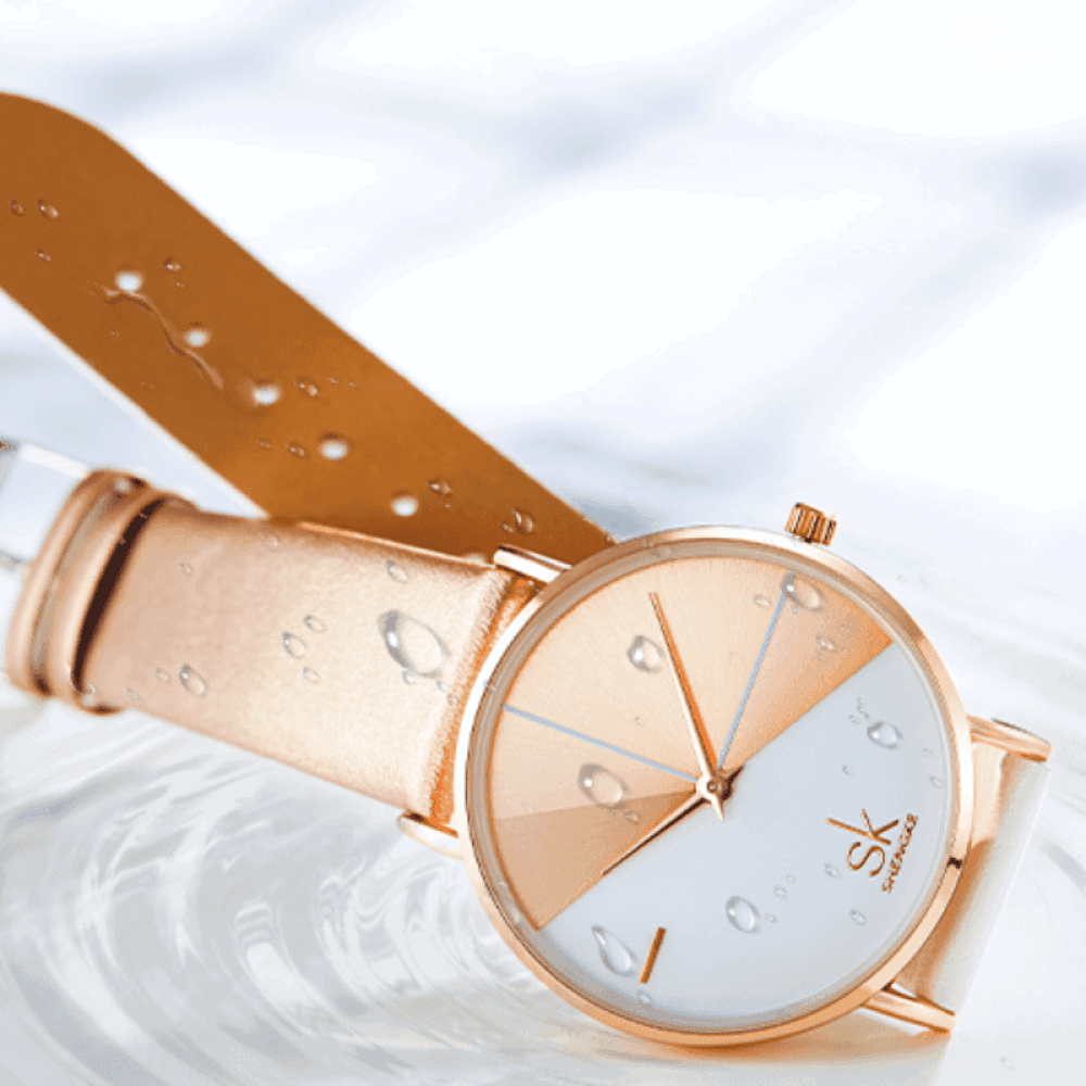 Relógio Shengke Feminino Minimalist Sk - 03