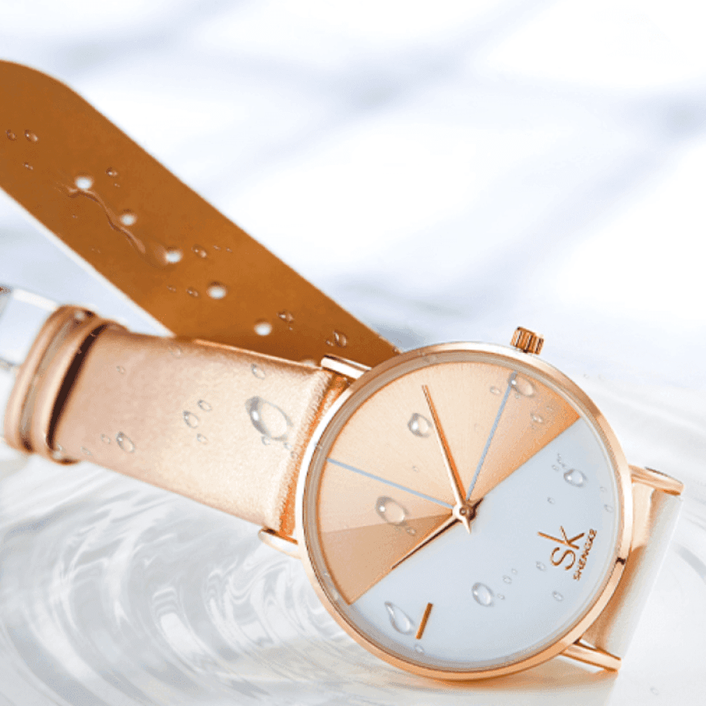 Relógio Shengke Feminino Minimalist Sk - 03