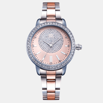 Relógio Shengke Feminino Rose Gold Sk - 11