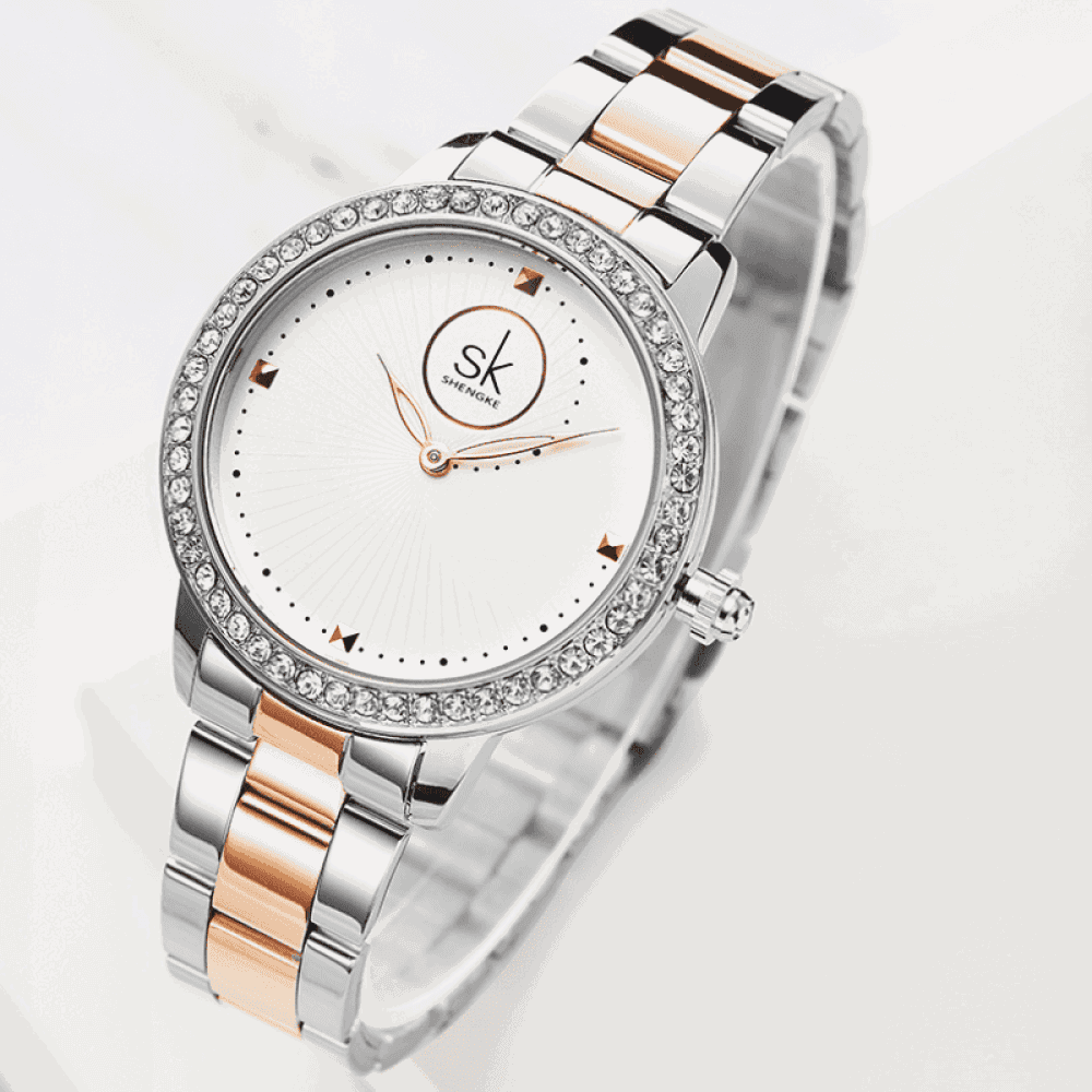 Relógio Shengke Feminino Sk - 11
