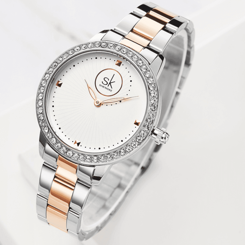 Relógio Shengke Feminino Sk - 11