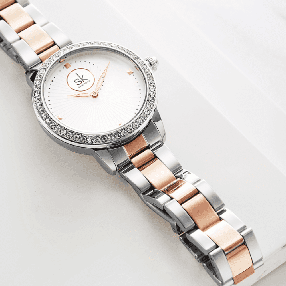 Relógio Shengke Feminino Sk - 11