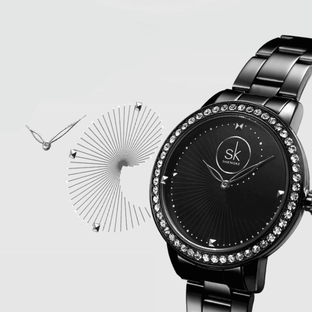 Relógio Shengke Feminino Sk - 11
