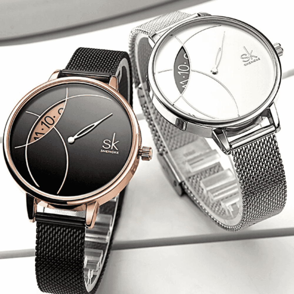 Relógio Shengke Feminino Sk - 12