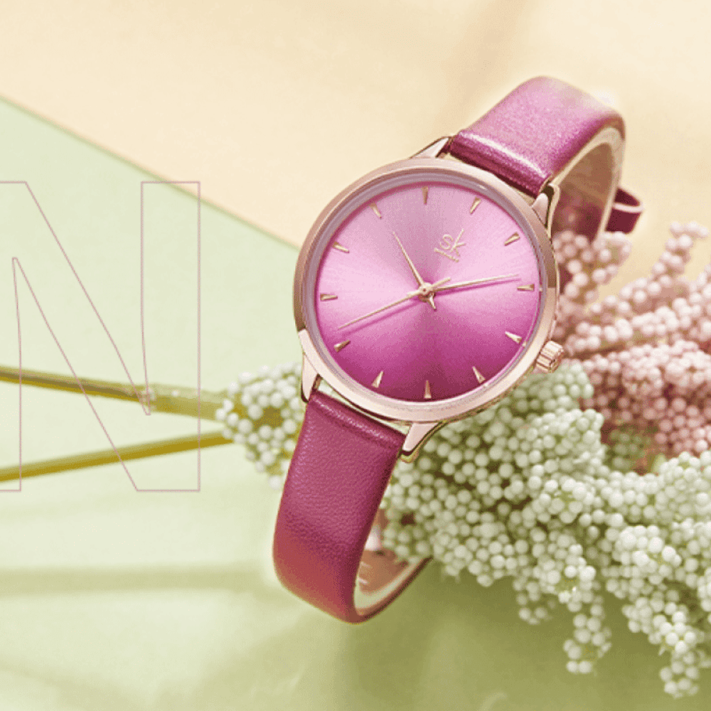Relógio Shengke Feminino Sk - 13