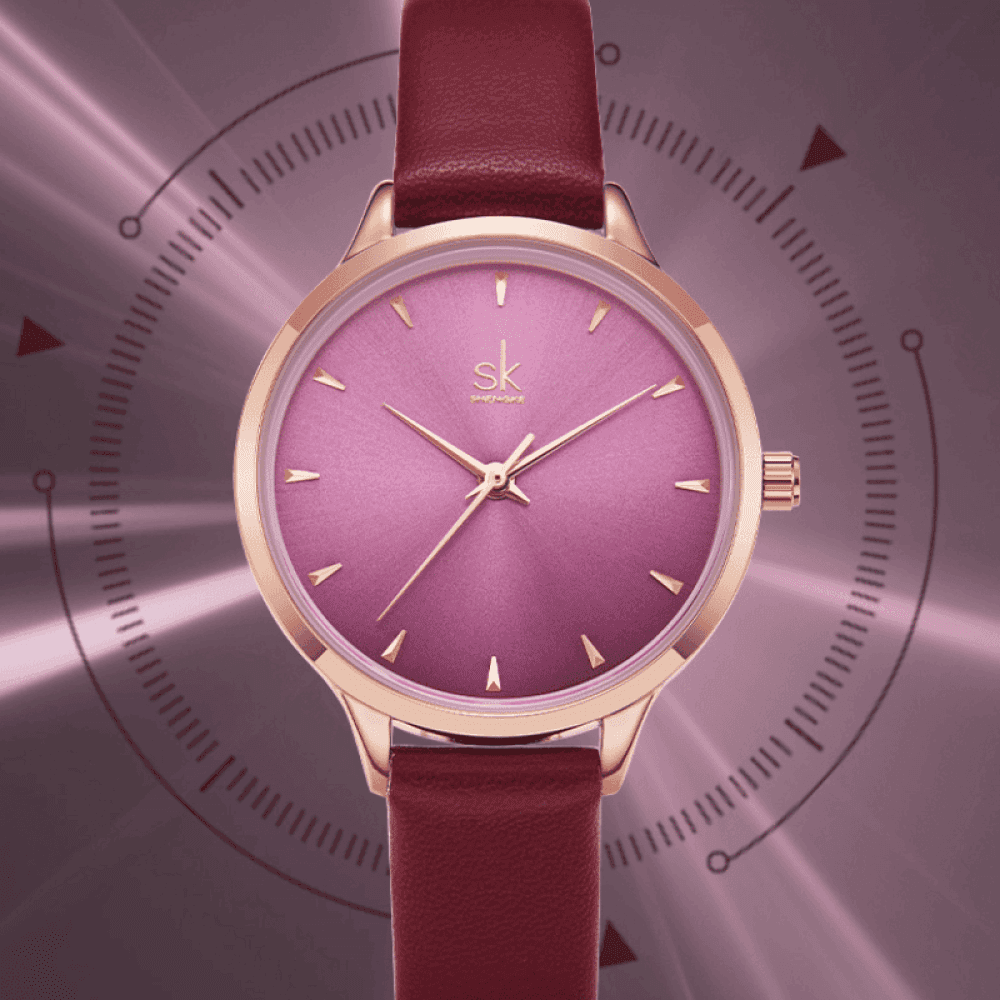 Relógio Shengke Feminino Sk - 13