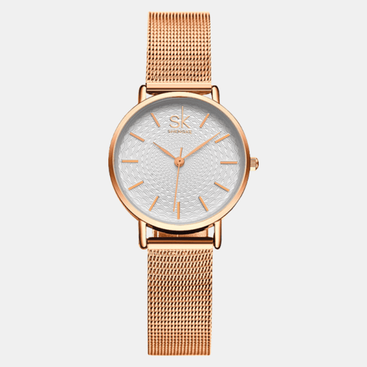 Relógio Shengke Feminino Super Slim Rosegold 1 Sk - 02